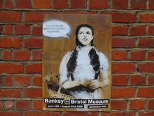 Banksy vs Bristol Museum - I don't think we are on canvas anymore Poster A2