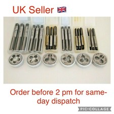 32 tpi 9/32 7/32 3/8 3/16 1/4 ME SERIES MODEL ENGINEERING TAP + DIE OPTIONS