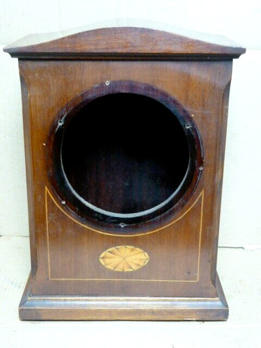 Old antique bracket clock case - clock,
