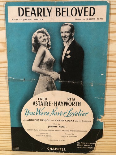 Vintage sheet music - -, dearly