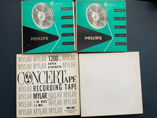 4x  Vintage  Reel to Reel