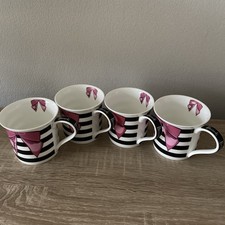 Harrods Pink Bow Fine Bone