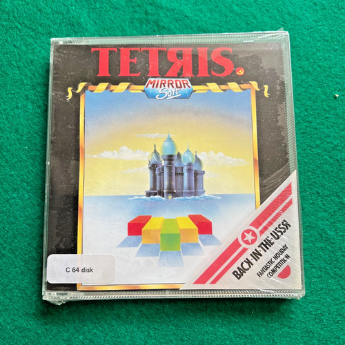 Vintage tetris commodore - vintage,