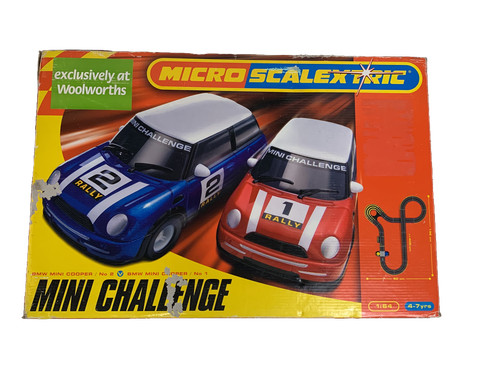 Slot car set - car, micro