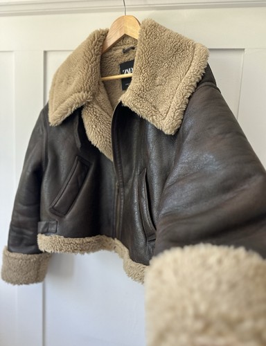 Zara brown faux leather tan - faux,