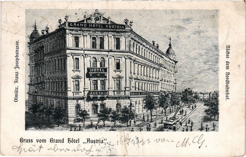 Old postcard gruss - old, ak