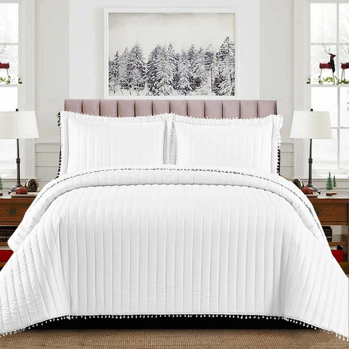 3piece quilted embossed - 3piece,