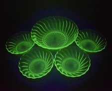 Bagley Glass Art Deco Carnival