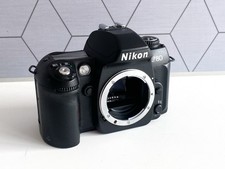 Nikon F80 35mm SLR Film Camera Body Black Working