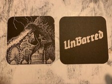 4x Unbarred Brewing Beer mat