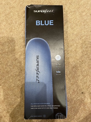 Superfeet blue insoles - blue,