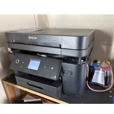 Epson Inkjet Printer WF-2860DWF with CISS ink supply tank USED