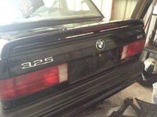 BMW E30 M Sports  Style Spoiler - Brake Light Spoiler With Boot Lip - Used. 