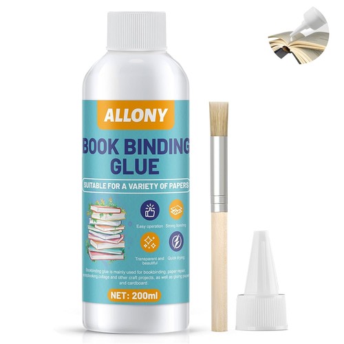 Allony 200ml bookbinding glue - allony,