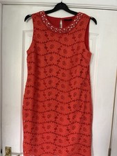 Wallis Coral Red/Orange Lace