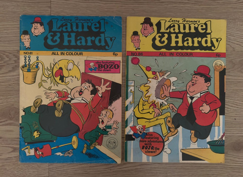 Laurel and hardy - hardy, comics