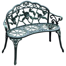 Outsunny Garden Bench Porch