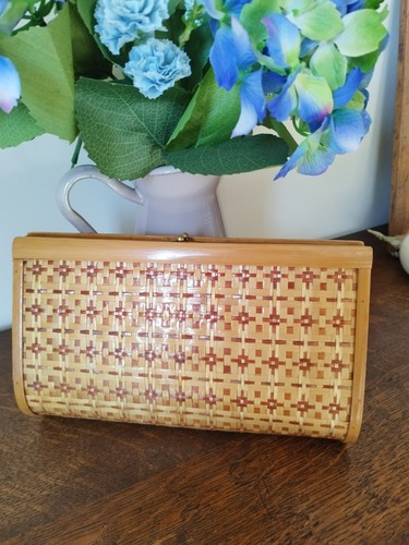Lovely vintage retro bamboo - a,