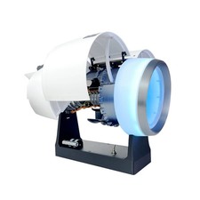 Simulated Aircraft Turbine Engine Model - Electric Startable