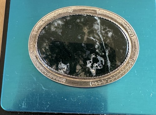 Vintage moss agate iona - agate,