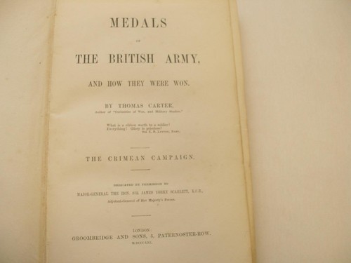 Medals british army - of,