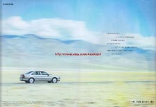 Volvo S80 "Full Of Life" 1998 Magazine 2 Page Advert #5156