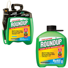 Roundup WeedKiller TOTAL Fast Action Ready To Use Weed Killer Pump Refill 5 L