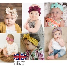 Baby Girls Bow Bun Turban