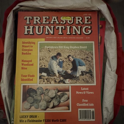 Treasure hunting magazine - treasure,