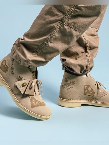 Bathing ape clarks desert - a,