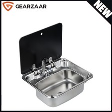 Camper Caravan Sink W/ Lid for