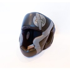 Hayabusa Tokushu Regenesis MMA Headgear – Black/Gray – Excellent Condition