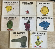 8 1970s Mr Men Books