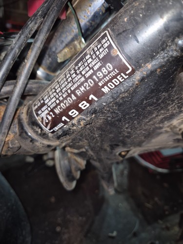 Honda cm400a hondamatic - hondamatic, frame