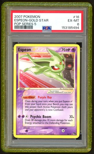 Pokemon card psa 6 - pokemon, espeon