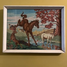 Vintage Framed Painting