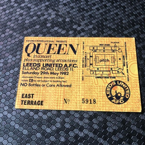 Queen ticket elland road leeds - elland,