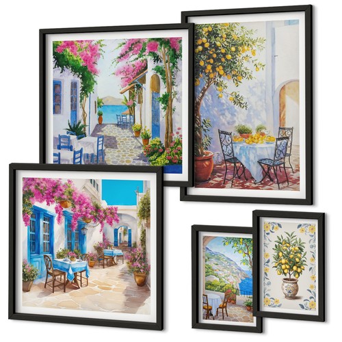 Ready hang framed pictures - to,