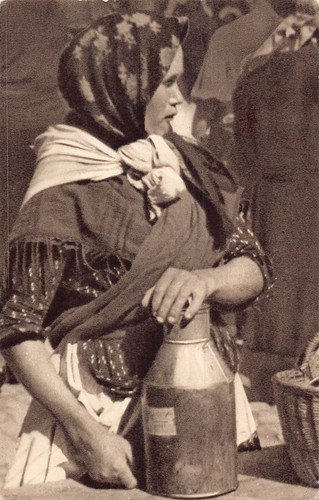 Poland 1950 peasant - poland, at