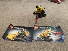 LEGO Technic 9391 Tracked Crane Bulldozer 2-in-1 Set