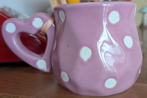 Alex zoe polka - dot, mug