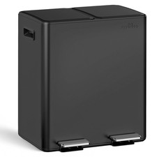 Kitchen Bin 40L Dual Rubbish