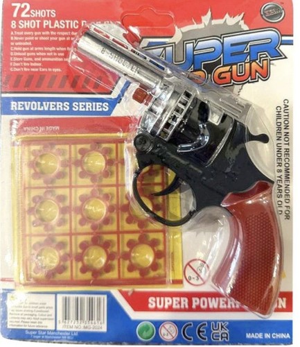 Cap gun x15 - cap,
