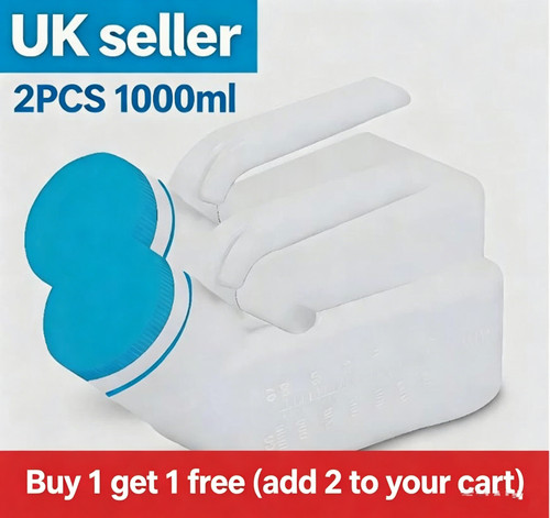 2pcs male urinal - 2pcs, 1000ml