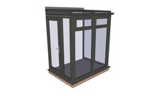 Modern anthracite white - modern, on