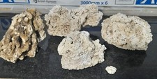 Coral Aquarium Rock - Marine x 4 Large Pieces