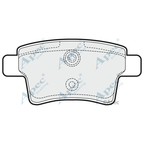 Brake pads set - set, for