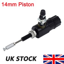 M10x1.25mm Universal Hydraulic Clutch Master Cylinder Rod Brake Pump 14mm Piston
