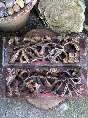 Antique chinese hand carved - hand,