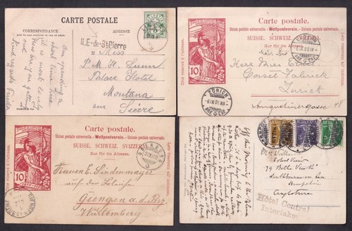 Switzerland postal history - switzerland,